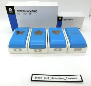 Creative Memories CUTE PUNCH TRIO+smiley-punch Paper Punch from Japan - Picture 1 of 12