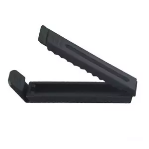 25x Breitbandverbinder Clip bis max. 60mm Nylon Weidezaunband Verbinder schwarz - Bild 1 von 1