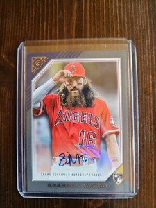 2022 Topps Gallery Rookie Auto Brandon Marsh #RA-BM RC Phillies