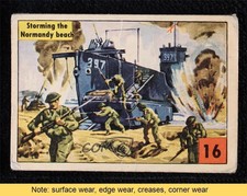1954 Parkhurst Crash Dive Operation Sea Dog Storming the Normandy beach READ g3e