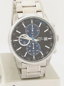 lorus mens chronograph watch RM329DX-9 - Picture 1 of 10