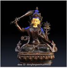 Copper Brass Tibetan Buddhism Manjushri Manjusri Knowledge Goddess Buddha