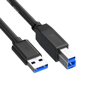 USB 3.0 A TO B HIGH SPEED PRINTER SCANNER PREMIUM CABLE CORD NEW HOT! 1,300+SOLD - Picture 1 of 6