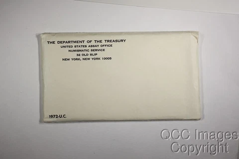 1972 US Mint Set / Nice Original Packaging / No stickers or writing Cover