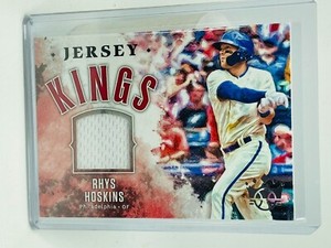 2019 Panini Diamond Kings Rhys Hoskins Jersey Kings Jersey Piece #JK-RH