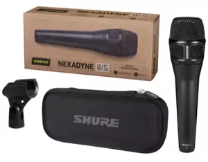 Micrófono vocal dinámico supercardioide profesional Shure Nexadyne 8/S NXN8/S - Imagen 1 de 4