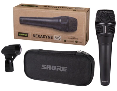 Shure Nexadyne 8/S Professionall Supercardioid Dynamic Vocal Microphone NXN8/S - Image 1 of 4