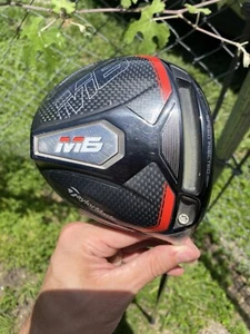 TaylorMade M6 9* Driver Regular Fujikura ATMOS 5A-Flex Red Black - Picture 1 of 5