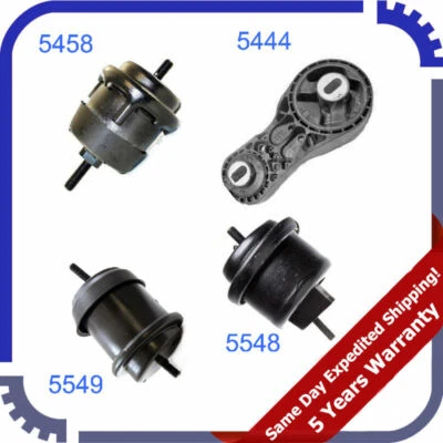 09-15 Juego de montaje de motor y transmisión para Chevy Traverse GMC Acadia 3.6 4 piezas M991 Foto 1 de 4