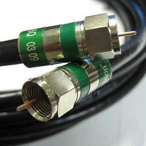 40ft PERFECT VISION 3GHZ QUAD SHIELD 75 Ohm COAXIAL RG6 DIRECTV APPROVED CABLE - Picture 1 of 1