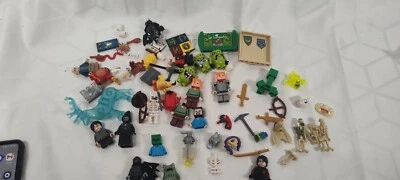 Lote 15+ LEGO Minifiguras Genuinas Accesorios Angry Bird Harry Potter Minecraft Foto 1 de 4