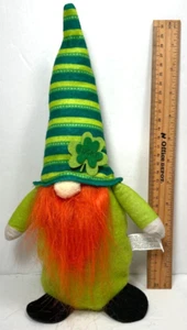 St Patricks Day Gnome Faceless Doll St Patricks Day Decoration or Fun Gift - Picture 1 of 6