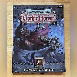 Leagues of Gothic Horror Triple Ace Games RPG Ubiquity Wiggy Wade Williams - Imagen 1 de 11