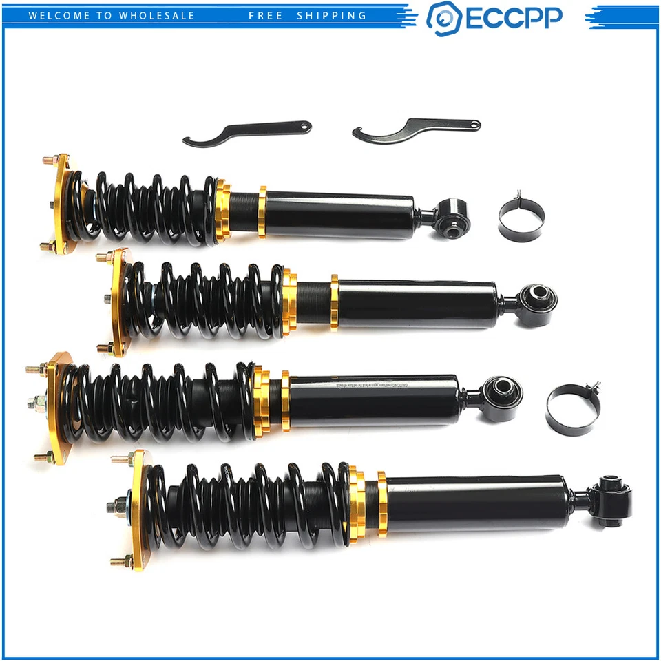 Kit de suspensión Coilovers para Toyota Supra 1986-1992 ajustable Amortiguadores de altura puntales Foto 1 de 4