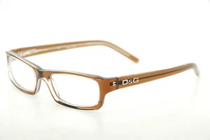 Raras Auténticas Gafas Dolce & Gabbana DG 1144 758 50 mm Marrón Translúcido - Imagen 1 de 12