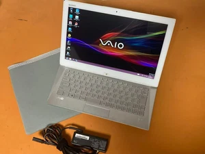 SONY VAIO Duo 13 SSD 128GB RAM 4GB CPU Core i5-4200U 1.6Hz SVD13219CJW - Picture 1 of 10