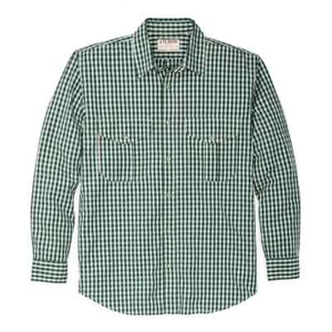 Filson Washed Feather Cloth Shirt NWT Silver Pine Ultra Lightweight Cotton - Picture 1 of 9
