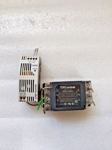 TDK-LAMBDA EMC FILTER WITH PHOENIX CONTACT I.T.E POWER SUPPLY (2 ITEM) - Picture 1 of 8