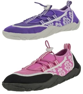 ZAPATO DE AGUA DEPORTIVO NORTHSIDE 413407G NIÑOS NIÑAS SERENA MALLA FLORAL AQUA CALCETÍN EE. UU. 13 - Imagen 1 de 11