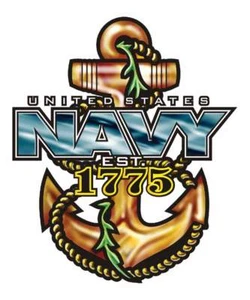 4 US Navy Temporary Tattoo, Military Tats Proudly Made in the United States - Picture 1 of 1