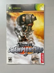 IA Unreal Championship Xbox Original Manual ONLY Great Shape - Bild 1 von 2