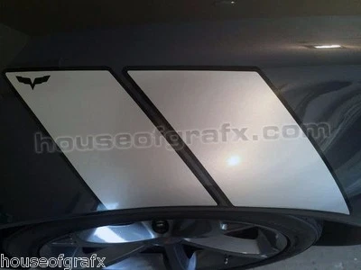 2 Color Fender hash stripes decals fit 2010 2011 2012 2013 Chevrolet Corvette Foto 1 de 4