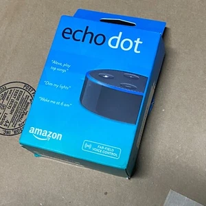 Altavoz inteligente Amazon Echo Dot (2.ª generación) - Negro NUEVO - SELLADO DE FÁBRICA - Imagen 1 de 3