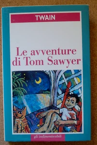 LIBRO Romanzo LE AVVENTURE DI TOM SAWYER Mark Twain 1999 Fam. Cristiana - Picture 1 of 4