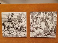 Rare European Bath Tiles. Very well preserved, excellent condition.  