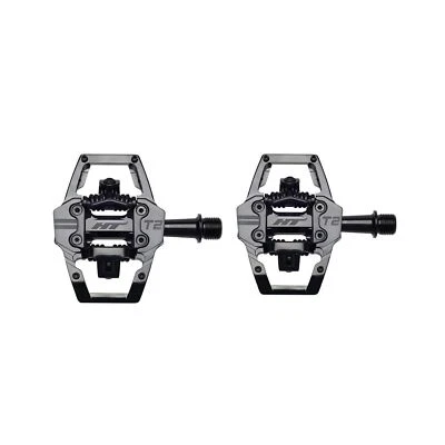 HT Components T2 Clipless Pedals Stealth Black, One Size - Image 1 of 2
