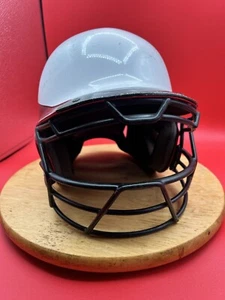 WORTH WLBH 6-3/4 - 7-7/8 Batting Helmet w/ Cage | Softball | Red/White - Picture 1 of 5