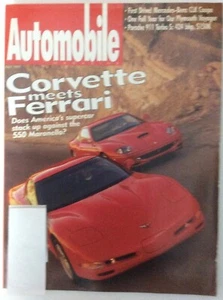 Automobile July 1997 Corvette Ferrari 550 Maranello Porsche 911 Turbo S GM EV1 - Picture 1 of 4