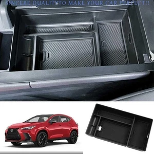 For Lexus NX 250 350h 450h+ 2022-2025 Black Center Armrest Box Storage Box Tray - Picture 1 of 7