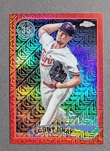 2024 Topps Series 1 Sonny Gray 1989 Topps Chrome Silver Pack Red /5 - Picture 1 of 2