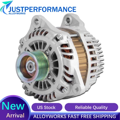 Alternator Fit 08-16 Infiniti EX35 G37 M35 M37 Q60 QX50 2007-16 Nissan 350Z 370Z - Image 1 of 4