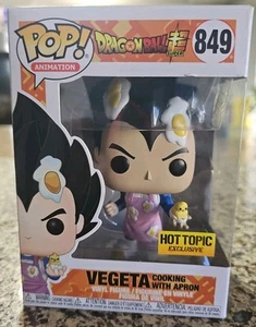 Dragon Ball Z Vegeta Cocina Con Delantal #849 Hot Topic Exclusivo Nuevo Funko Pop - Imagen 1 de 11