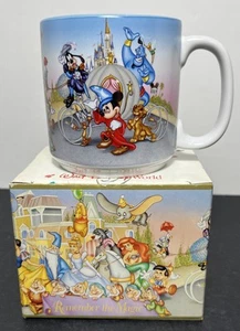 Vtg Walt Disney World 25th Anniversary Remember The Magic Coffee Mug Cup 1996 - Picture 1 of 13