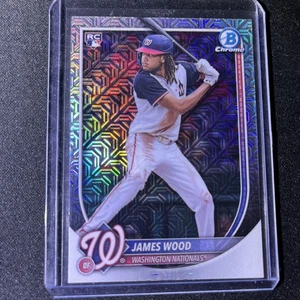 2025 Bowman - James Wood #29 Chrome Mojo Refractor (RC) - Bild 1 von 2