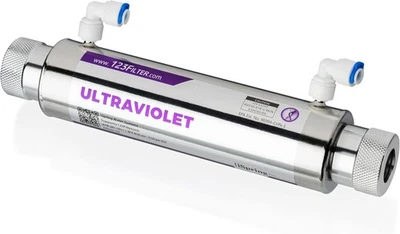 iSpring UVF11A UV Ultraviolet Light Water Filter with Smart Flow Control Switch - Image 1 of 4