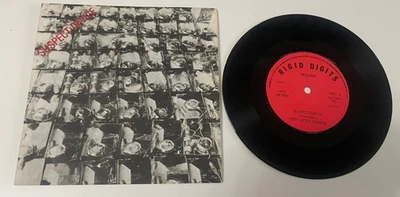 Stiff Little Fingers – Suspect Device 7" Vinyl 1978 Repress Red Label SRD-1 Foto 1 de 4