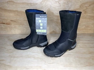 REV’IT! Compass H2O cycle boots EU 40 US 7 New Revit black blue - Picture 1 of 14