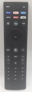 Mando a distancia Vizio XRT140V4 original usado para televisores inteligentes VIZIO probado/limpiado - Imagen 1 de 6