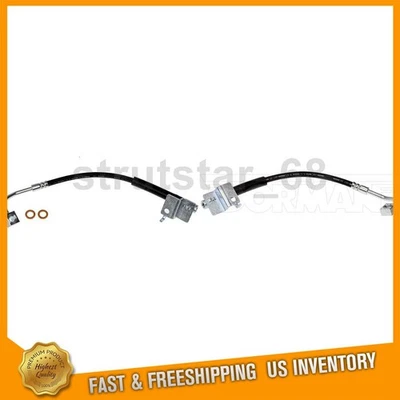 2 mangueras de freno delanteras para Ford Mustang 2017 2018 2015 2016 Foto 1 de 4