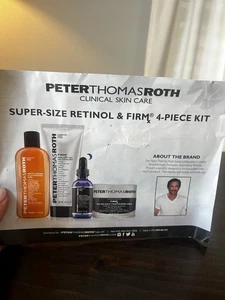 Peter Thomas Roth Super-Size Retinol Anti Aging Collection - 4 Piece Kit - NEW - Picture 1 of 3