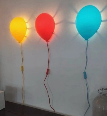 Ikea Dromminge Red Balloon Wall Light Fixture Child’s Bedroom - One Balloon Only - Image 1 of 4