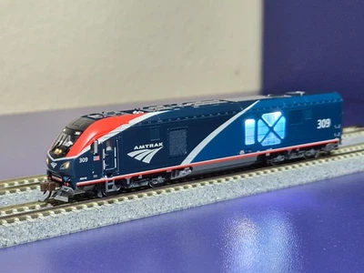 Cargador Bachmann Siemens ALC-42 escala N, Amtrak 309 fase VII, DCC y sonido, 68353 Foto 1 de 4