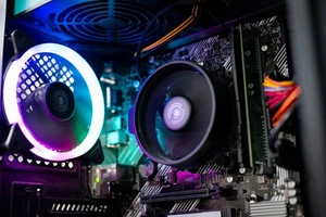COOLER MASTER MasterAir G200P Low Profile CPU Air Cooler RGB 92mm Fan SFF - Picture 1 of 2