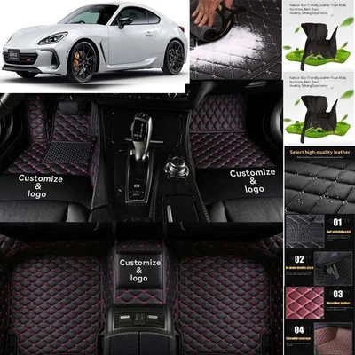 For Subaru BRZ Car Floor Mats Custom Luxury Waterproof Auto Liners Carpets - Изображение 1 из 4