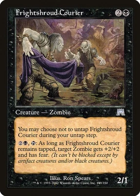 FRIGHTSHROUD COURIER - Onslaught – MTG Magic the Gathering Card - Uncommon - Image 1 of 4