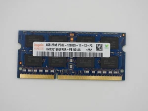 Hynix 4GB 2Rx8 PC3L-12800S-11-12-f3 SODIMM Speicher Laptop Memory Ram - Bild 1 von 2